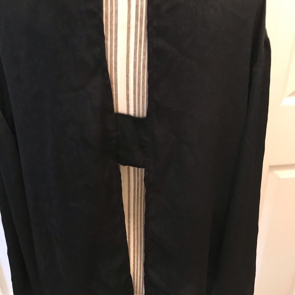 Mossimo Blouse open back with tie size XL - Picture 5 of 7